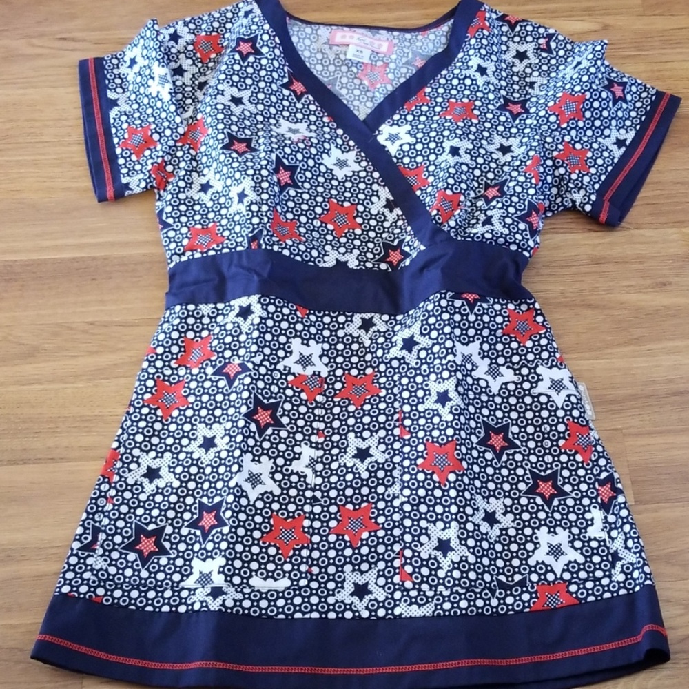 Brand New KOI Scrub Top Size X Small